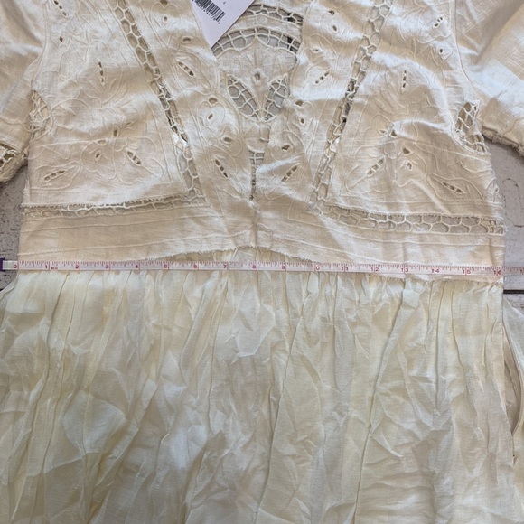 Free People In Dreamland Cutwork Mini Dress - Picture 12 of 13